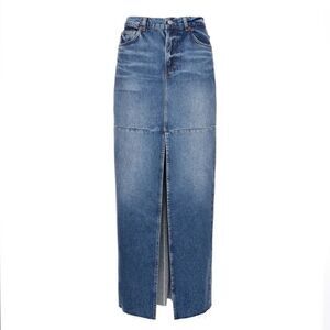 Reformation Tazz Maxi Denim Skirt size 28